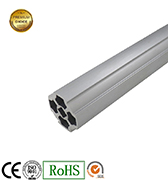 YSL-4000F Factory Price New Round Anodized Aluminum Profile Lean Tube Pipe For Warehouse Rack Workbe